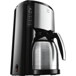 Melitta Look III Therm Selection 1011-12 bk, Filterkaffeemaschine mit Thermkanne, AromaSelector, Schwarz