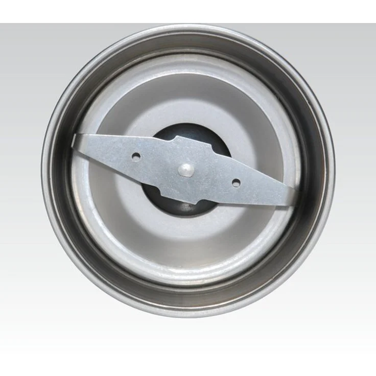 Cloer 7580 Elektrische Kaffeemühle, 200 W für 70 g Kaffeebohnen, abnehmbarer Edelstahlbehälter, schwarz, Kunststoff – Bild 2