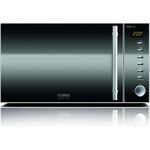 Caso MG20 menu Design Mikrowelle mit Grill 2in1 , Standgerät, 800 Watt, 20 Liter Garraum, Grill, 2 Kombiprogramme & 14 automatische Kochprogramme, Innenraum Edelstahl, Grün