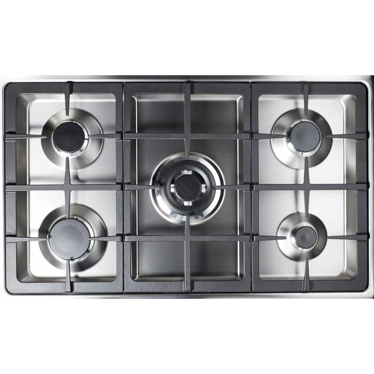 Smeg SCD90MFX9-1, Herd, A, Standgerät, Betriebsart Ofen elektrisch, Anzahl Kochfelder 5, Volumen 115 l – Bild 3