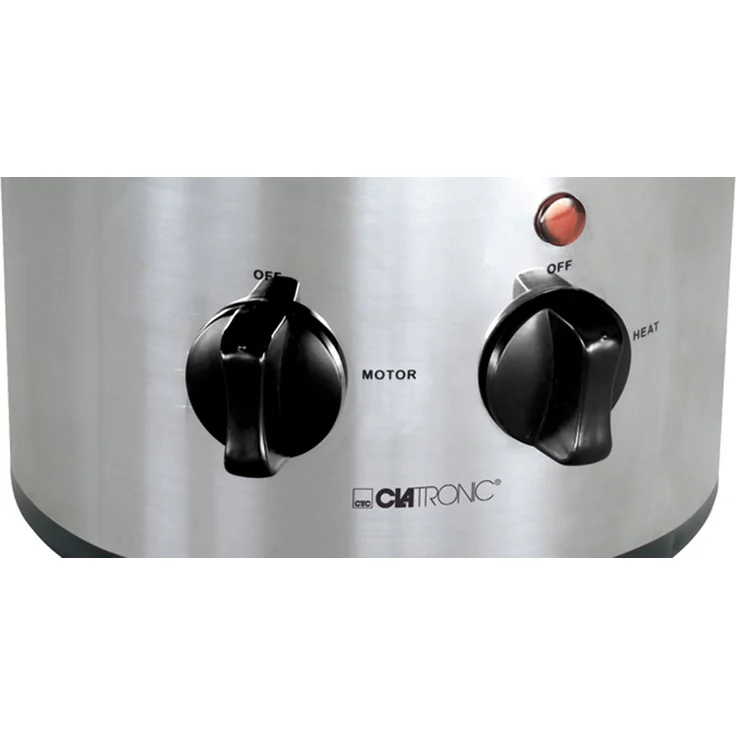 Clatronic SKB 3248 Schokoladenbrunnen, INOX, für Jede Schokolade und Karamell mit Schmelz-und Fließfunktion – Bild 5