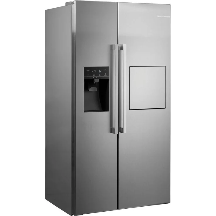 Bosch KAG93AIEP Side-by-Side-Kühlschrank, freistehend, edelstahl mit Antifingerprint, NoFrost, Schnellkühlen und -gefrieren, Wasser- und Eiswürfelspender, Festwasseranschluss, Breite 90.8 cm – Bild 4