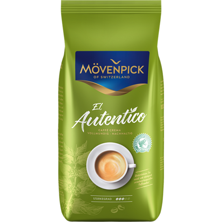 Mövenpick El Autentico Caffè Crema | ganze Bohne | 1000g