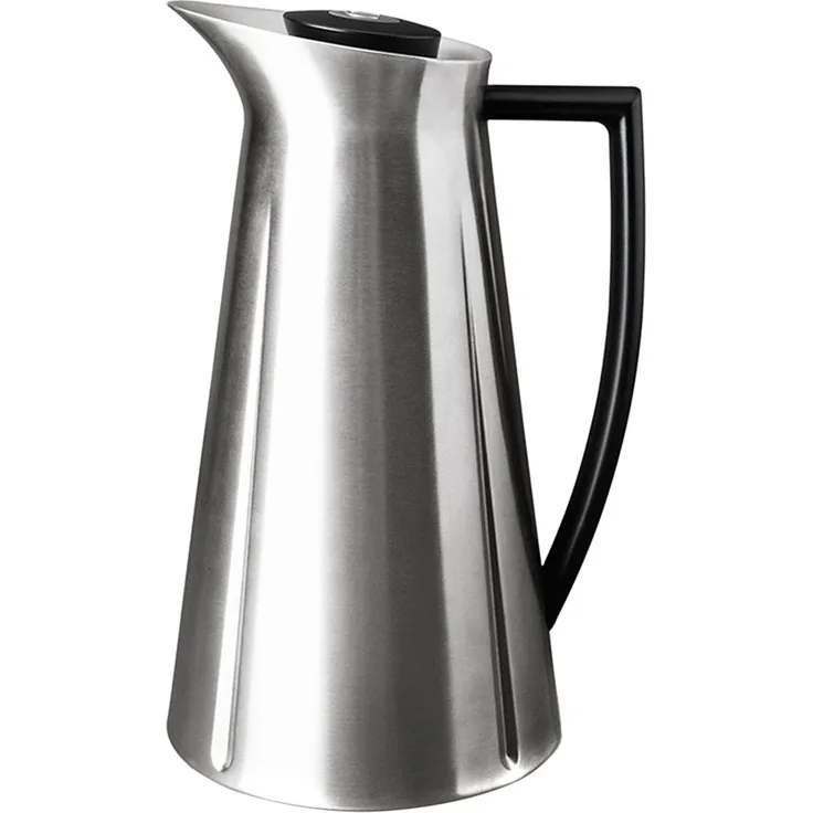 Rosendahl Thermoskanne, Edelstahl, Silber-schwarz, 1 litro