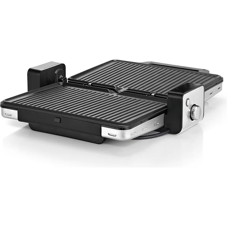 WMF Lono Kontaktgrill 2-in-1, Tischgrill, antihaftbeschichtete Grillplatten, 2100 W, 30 x 20 cm Grillfläche, edelstahl – Bild 3