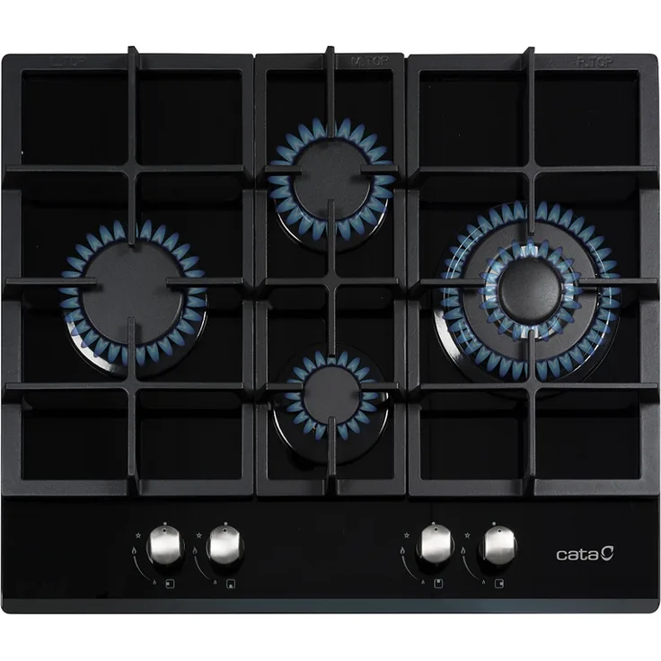 Cata LCI 6031 BK, 4-flammig, 64 cm Glaskeramik, Schwarz