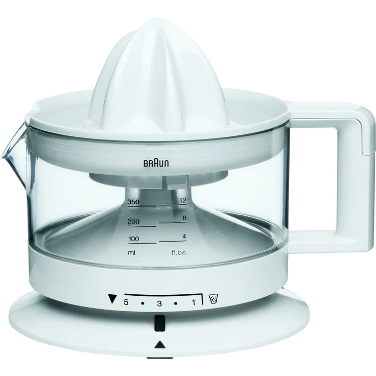 Braun Tribute Collection CJ 3000 Zitruspresse (20 W, 0,35 l) weiß – Bild 2
