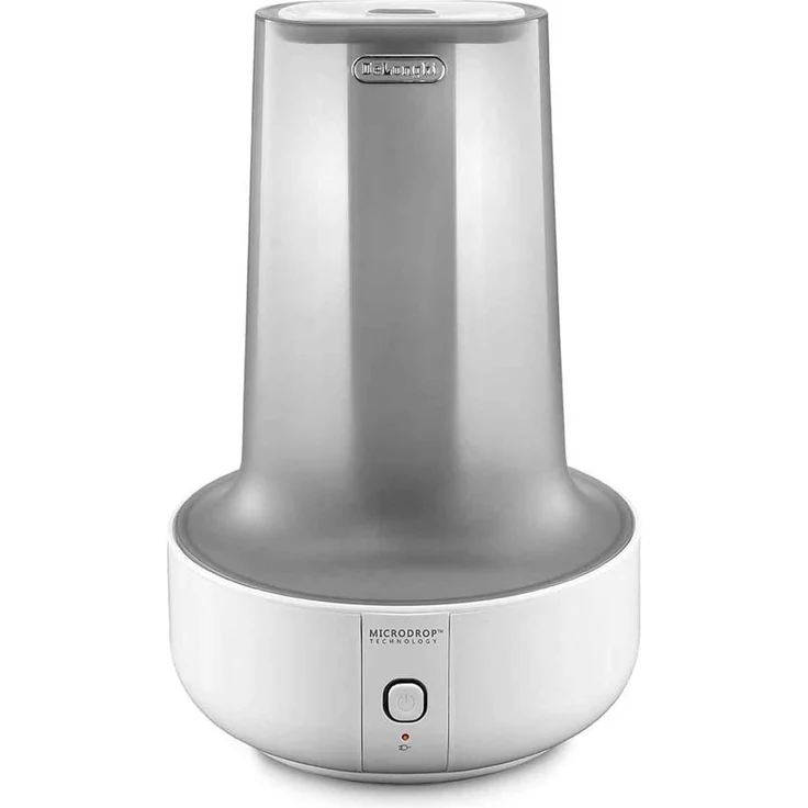 De'Longhi Luftbefeuchter UHX17, weiß-grau, Aromatherapie, 200 Watt, sieben Stunden Betrieb – Bild 1