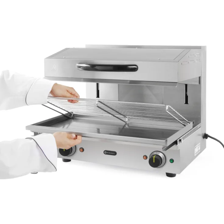 HENDI Salamander Typ 600, 2800W, Edelstahl