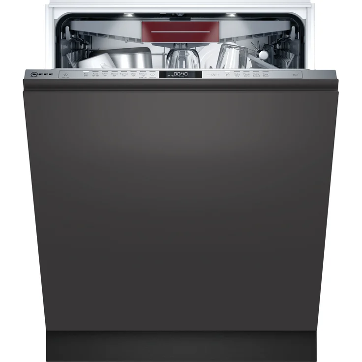 Neff S157ECX21E, Geschirrspüler, D, Geräuschemissionsklasse B, Geräuschemissionen 42 Dezibel – Bild 1