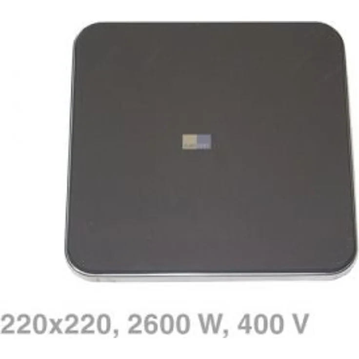 Kochplatte 220x220mm 2600W 400V