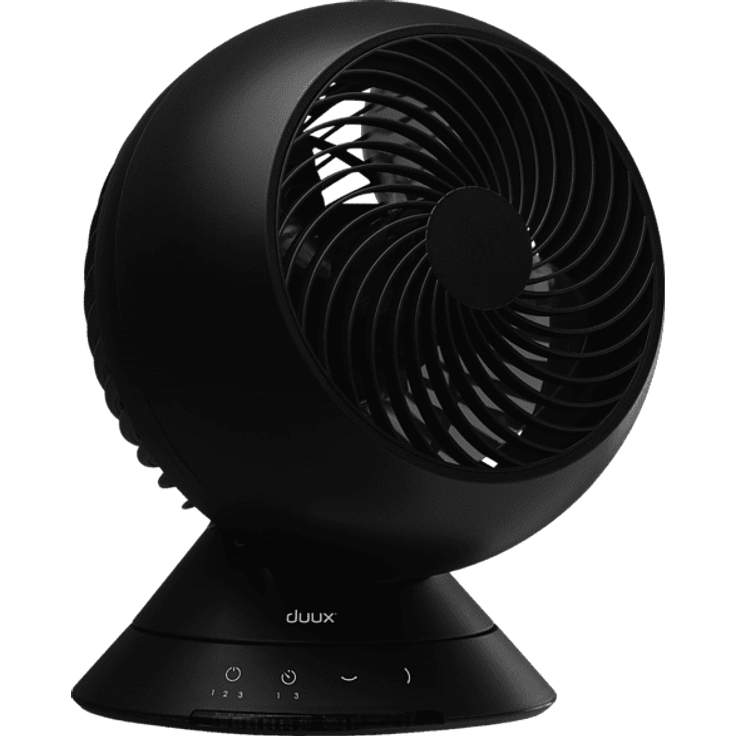 DUUX DXCF07 Globe Tischventilator Schwarz, 23 Watt