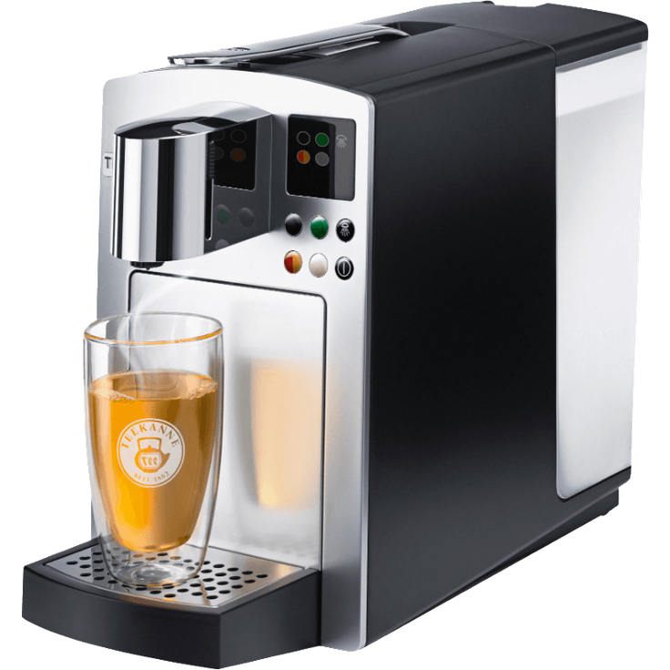 TEEKANNE TEALOUNGE System 7171 Professional Edition Teemaschine, Brilliant silber 