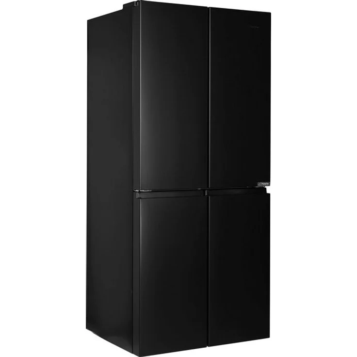 Hisense RQ563N4SF2 Side-by-Side-Kühlschrank, freistehend, schwarz, Full NoFrost, Schnellgefrieren, LED, Breite 79.4 cm, Energieklasse F – Bild 5