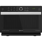 Bauknecht Supreme Chef MW 338 SB 4in1-Multifunktionsmikrowelle mit Grill und Heißluft, Standgerät, 900 Watt, 33 Liter Garraum, grau, schwarz
