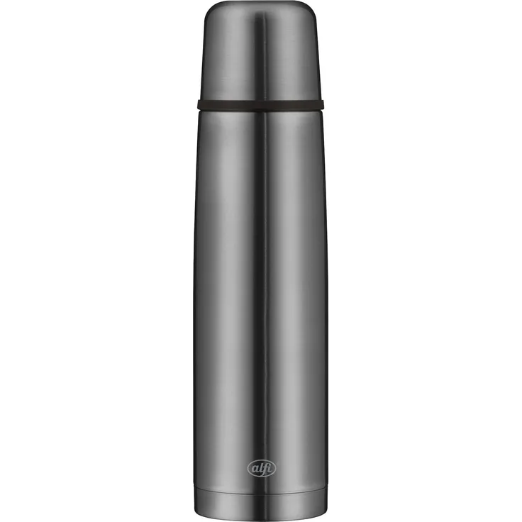 alfi Thermosflasche, Edelstahl, Cool Grey, 1 Liter