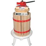 Güde 30005 BP 18 Obstpresse, Saftpresse und Beerenpresse, mechanische Presse inklusive Pressnetz 18 Liter