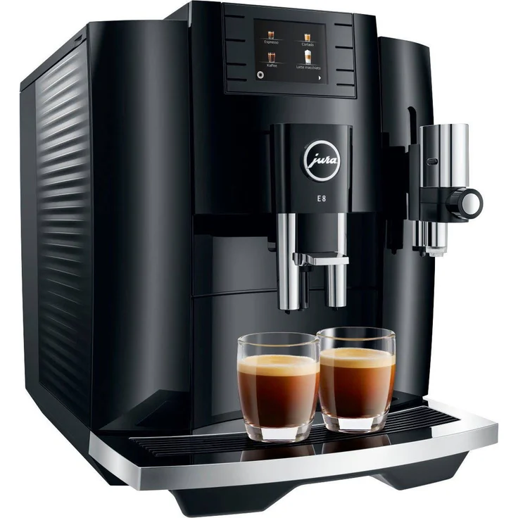 Jura E8 (EB) Kaffeevollautomat, Piano Black (15355) – Bild 2