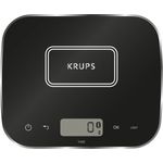 Krups XF5548 Prep&Cook Küchenwaage (Bluetooth, kompatibel mit Prep&Cook und Cook4Me App, automatische Einheitenumrechnung) schwarz