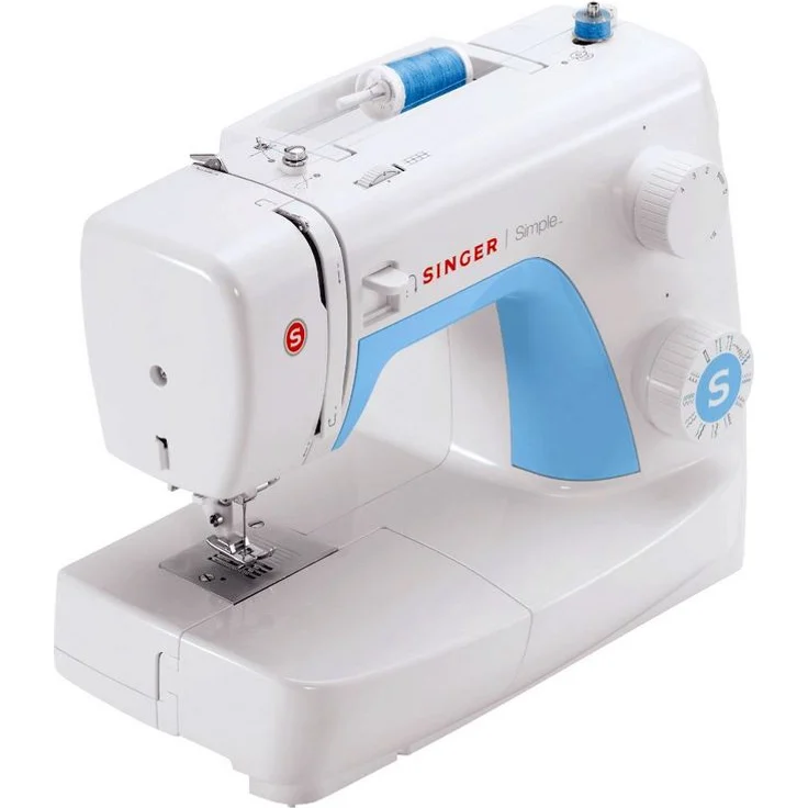 Singer  3221 mit 21 Nähprogrammen Nähmaschine, weiß – Bild 2