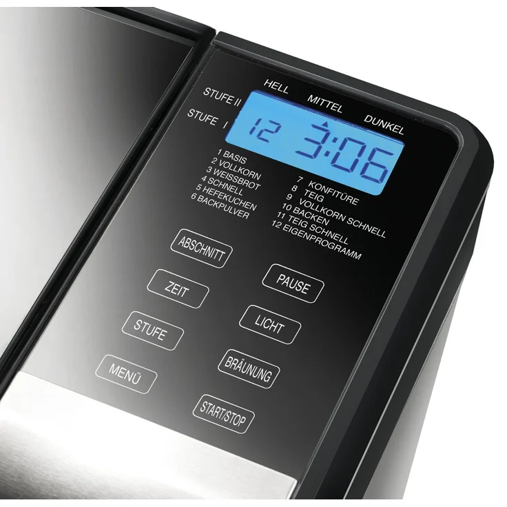 Unold 68415 Backmeister Top Edition Brotbackautomat, 615W, 11 Backprogramme  – Bild 8