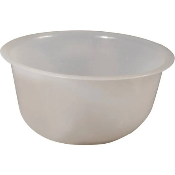 MATFER 116453 Polypropylen-Rührschüssel, 28 cm, Verpackung und Anleitung (in englischer Sprache)