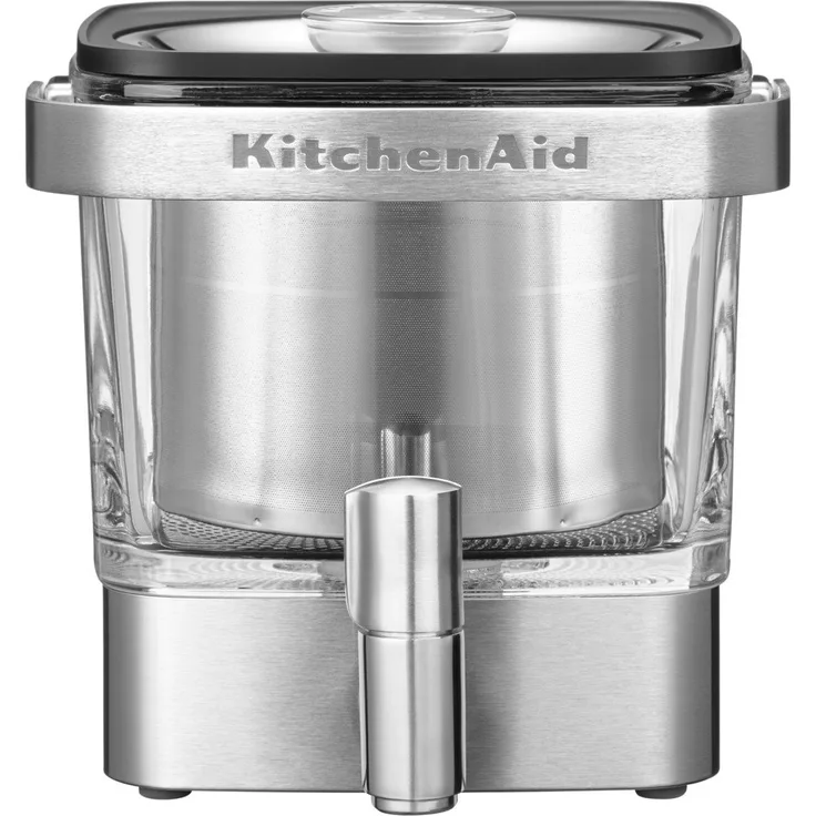 KitchenAid 5KCM4212SX Cold-BrewKaffeebereiter, Rostfreier Stahl, Silber