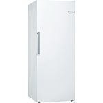 Bosch GSN54DWDV Serie 6 Gefrierschrank, freistehend, weiß, NoFrost, Schnellgefrieren, LED, Breite 70 cm, Energieklasse D
