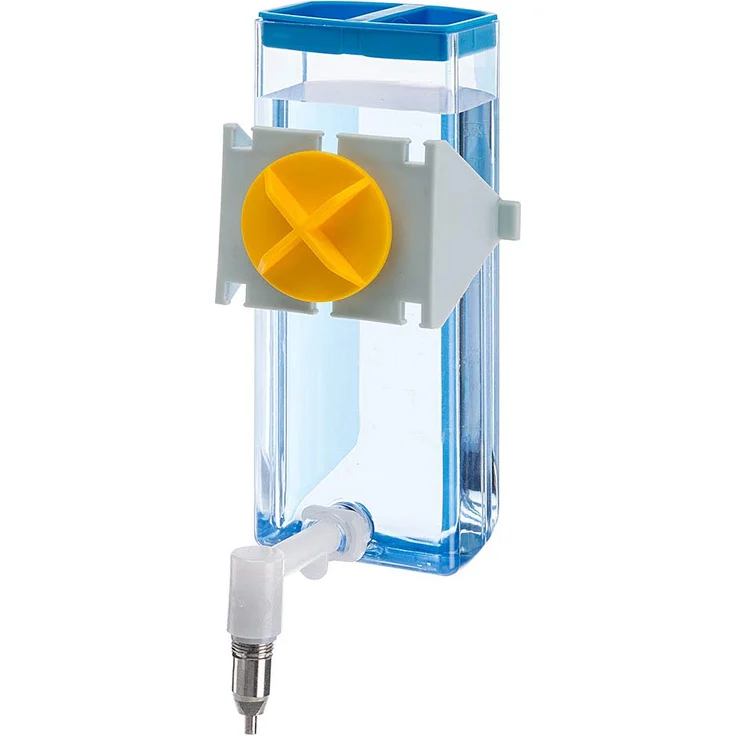Ferplast 84674070 Nager-Trinkautomat, Befestigung am Gitter ohne glatten Oberflächen, Sippy 4672 medium, 300 ml – Bild 1