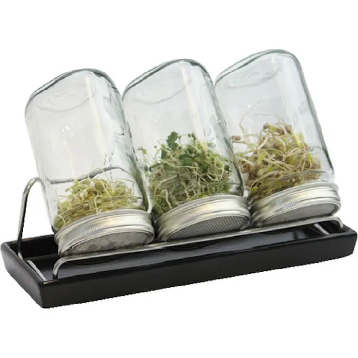 Eschenfelder - 3er Sprossen System 1000ml - Schale anthrazit