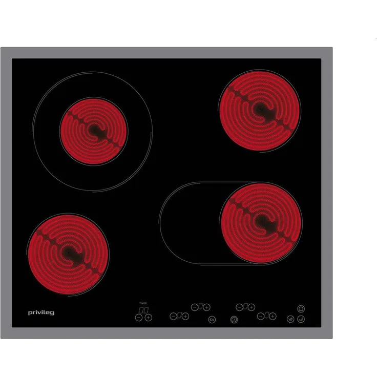 Privileg PCTAC K60411 IN Glaskeramik autark, Kochfeld, Autark ja, Betriebsart elektrisch