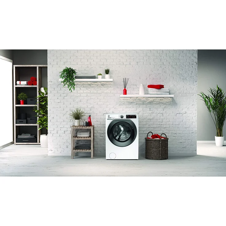 Hoover HDQ 496AMBS-1-S, Waschtrockner, Energieeffizienzklasse D, Standgerät, Breite 60 cm, Geräuschemissionsklasse C, Dampffunktion - Preisvergleich – Bild 4