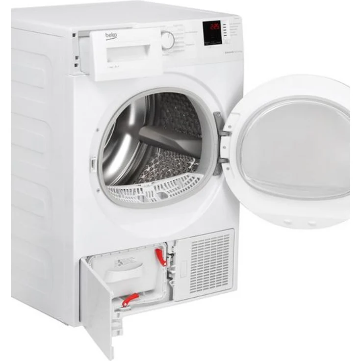 Beko DS8433GX0, Wärmepumpentrockner, A++, Fassungsvermögen 8 kg, Standgerät, Breite 59,7 cm, Startzeitvorwahl, Restlaufzeitanzeige – Bild 4