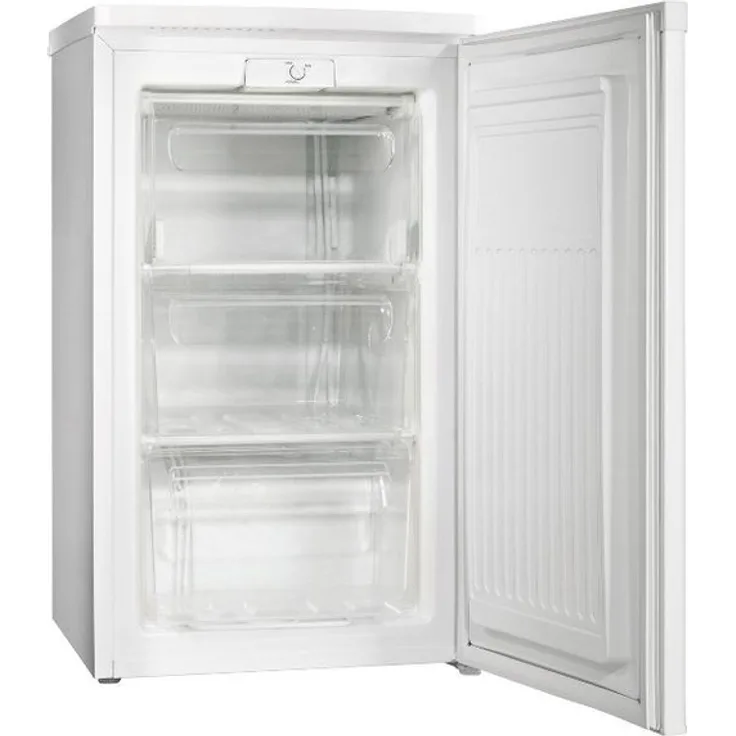 PKM GS120.4 Gefrierschrank, freistehend, Lagerzeit bei Störung 15 h, Breite 49.4 cm, Energieklasse F