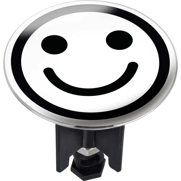 WENKO 21254100 Waschbeckenstöpsel Pluggy XL Lacher weiß - Abfluss-Stopfen, für alle handelsüblichen Abflüsse, Kunststoff, 6.2 x 6.6 x 6.2 cm, Mehrfarbig