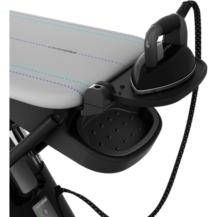 Laurastar Smart M Bügelsystem, 3,5 bar Dampfdruck, mit Gebläse- und Ansaugfunktion, Bluetooth-Konnektivität, grau-schwarz – Bild 7