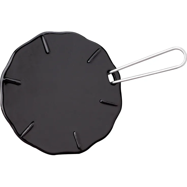 Ilsa Gas Ring Reduzierstück, 12,7 cm, Gusseisen 7-inch diffuser schwarz