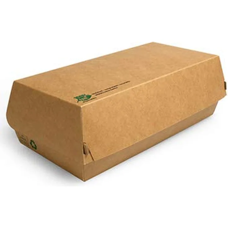 PAPSTAR Baguettebox pure, Maße: 220 x 105 x 75 mm