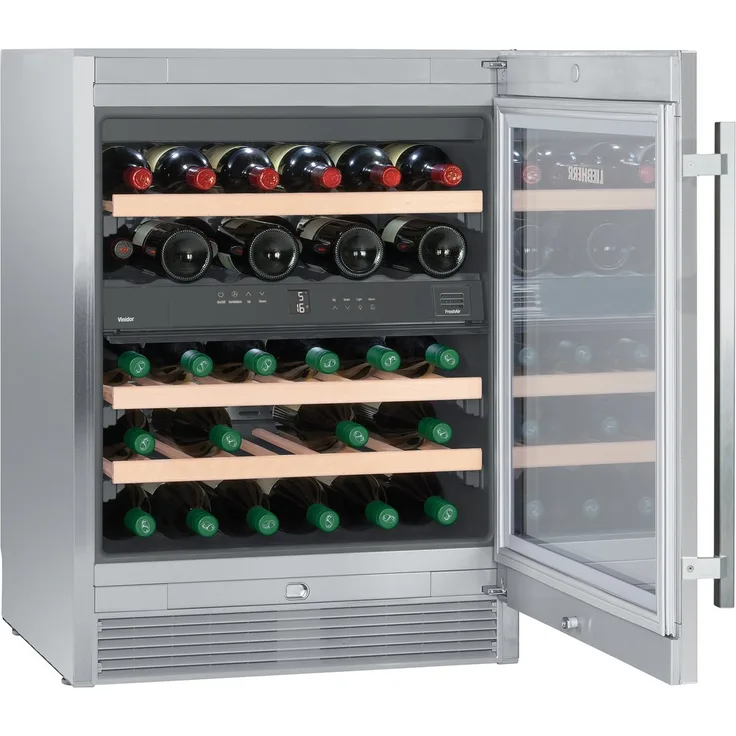 Liebherr WTes 1672-22 Stand-Weinkühlschrank edelstahl 34 Flaschen