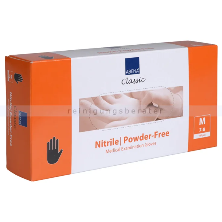 Abena Nitril Handschuhe Classic Sensitive black M