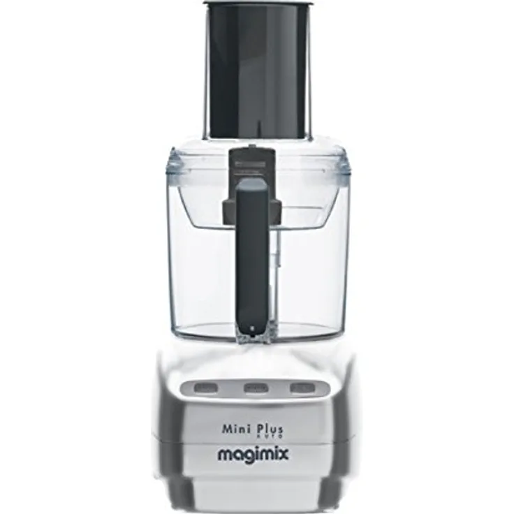 Magimix 148393 Mini Plus Küchenmaschine, Kunststoff, Chrom