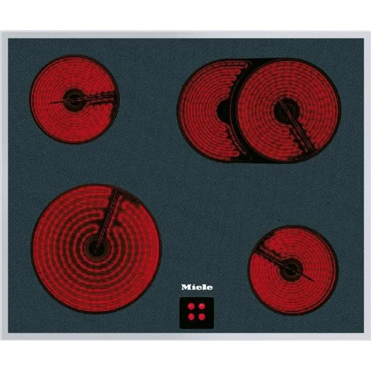 Miele KM 6024 LPT, Kochfeld, Einbaugerät, Autark nein, Betriebsart elektrisch, Anzahl Kochstellen 4, Breite 58 cm