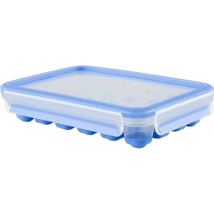 Tefal ? Masterseal Fresh ? Box Kunststoff für Lebensmittel ? Box Eiswürfel ? Blau