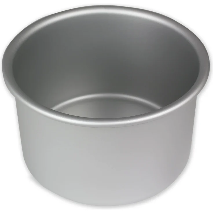 PME RND064 Eloxierte Aluminium Rundkuchenform 6 x 4 Zoll tief, Silver, 15.2 cm – Bild 1
