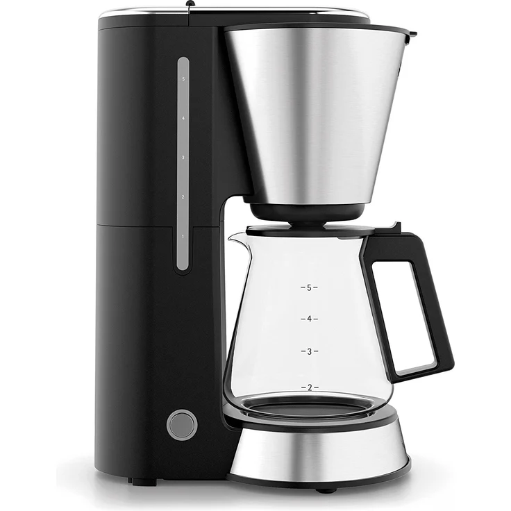 WMF Küchenminis Aroma Kaffeemaschine, mit Glaskanne, Filterkaffee, 5 Tassen, Warmhalteplatte mit Abschaltautomatik, 760 W – Bild 2