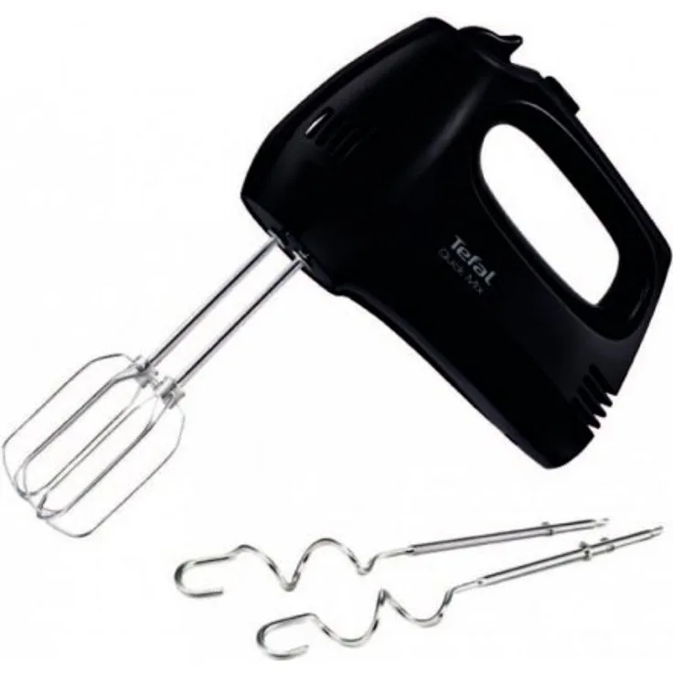 Tefal HT3108/05 Handmixer, 300W, 6 Geschwindigkeiten, Kunststoff, schwarz