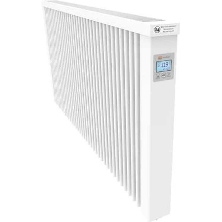 Thermotec AeroFlow Elektroheizung MAXI 2450 mit FlexiSmart-Regler, 2450 W, reinweiß (HFL007), Konvektor