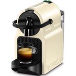 De'Longhi EN80.CW Nespresso Inissia, Kaffeekapselmaschine, Abschaltautomatik nach 9 Minuten, creme