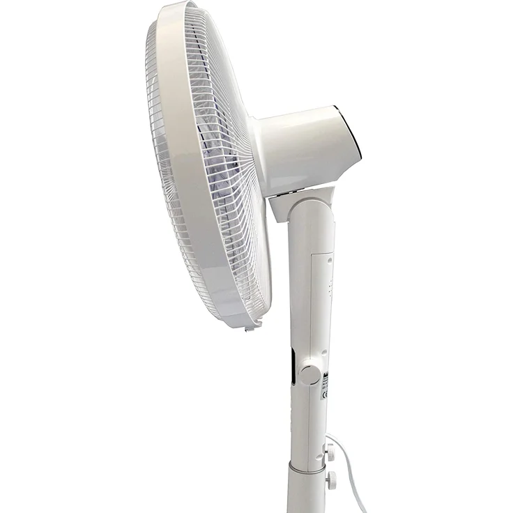 Fakir VC 60 DC Premium - Standventilator mit Fernbedienung, höhenverstellbar, sehr leise, sparsame Doppelflügeltechnologie, LED-Anzeige , 24 Stufen – 28 Watt – Bild 3