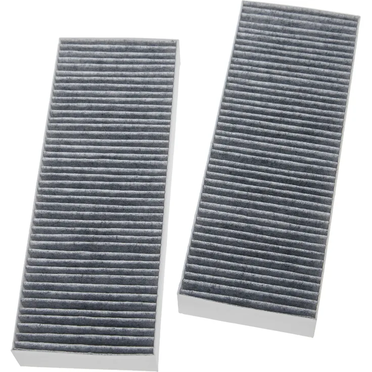 Europart vhbw 2x Filter Aktivkohlefilter Ersatz für Bora BAKFS, BAKFS-002 für Kochfeldabzug - 34 x 12,2 x 4,25cm